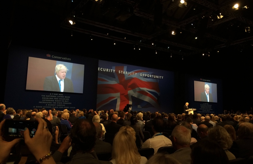 Boris Johnson's Conservative Conference Speech
