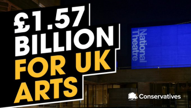 Our record-breaking package of support for UK arts and culture sector